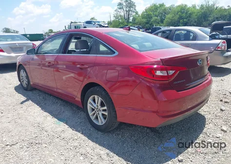 2016 Hyundai Sonata из США, поврежденный, VIN 5NPE24AF0GH392100